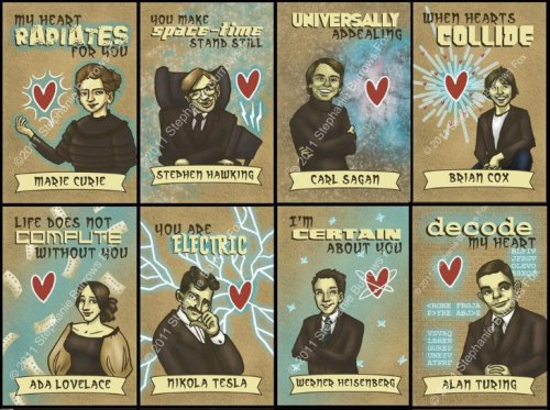valentine science cards